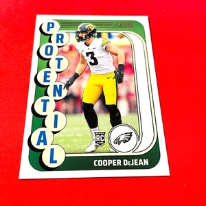 Cooper DeJean .. ROOKIE .. Iowa / Philadelphia Eagles .. 2024 INSERT Card 8 - Picture 1 of 2