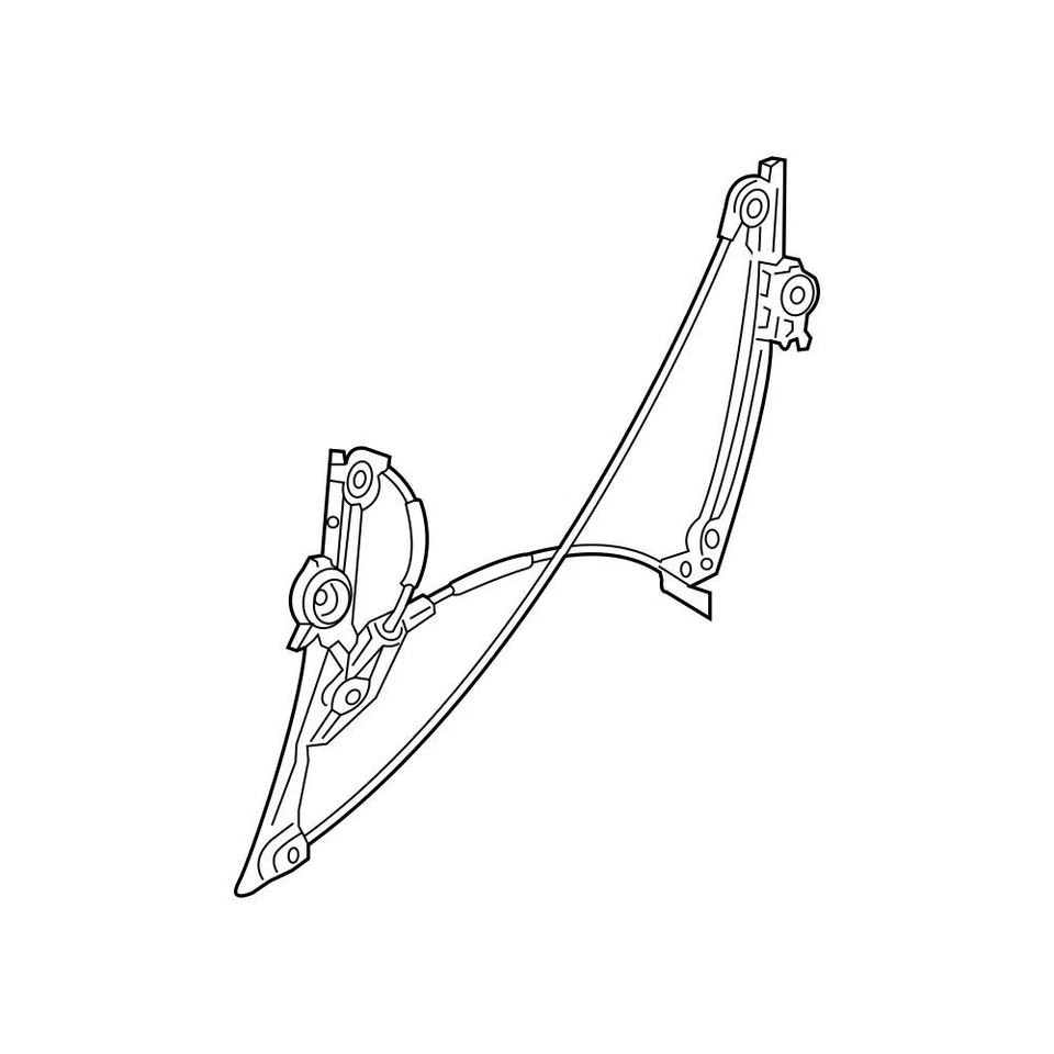 Regulador de ventana derecha pasajero delantero original OEM para BMW 430i 430i xDrive M4 Foto 1 de 1