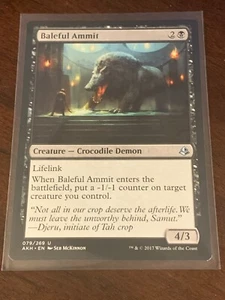 Magic the Gathering Amonkhet Baleful Ammit - Picture 1 of 2