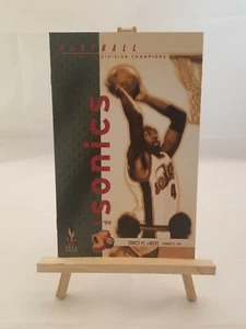 Folleto de colección Sonics Play Ball, Vs Lakers 21 de febrero de 1999 del día del juego - Imagen 1 de 2