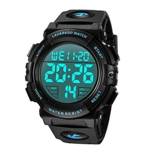 Mens Digital Watch Sports Military Watches Waterproof Outdoor 01-blue - Picture 1 of 7