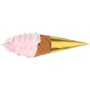 Simulation Ice Cream Diy Realistic Cone Decoration Props Artificial - Picture 1 of 12