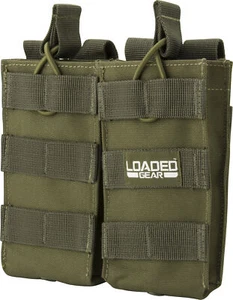 Barska CX-850 Double Magazine Pouch (OD Green) BI13004 - Picture 1 of 6