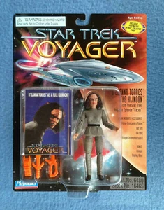 FIGURA DE 5 PULGADAS B'ELANNA TORRES AS KLINGON STAR TREK VOYAGER PLAYMATES - Imagen 1 de 2