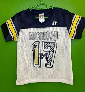 NCAA Michigan Wolverines Russell Jersey Toddler 3T - Picture 1 of 5