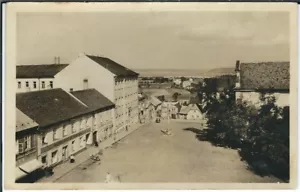 Ansichtskarte Horschowitz/Horowitz/Horovice - Palacky-Platz - Palackeho namesti - Bild 1 von 2