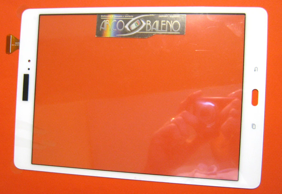 TOUCH SCREEN +VETRO +BIADESIVO SAMSUNG GALAXY TAB A 9.7" SM-T555 BIANCO DISPLAY - Immagine 1 di 1