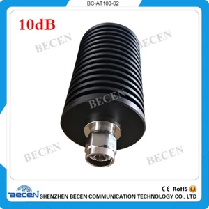 100W N Attenuator 10db male to female DC-3GHZ 50ohm rf Fixed Coaxial Attenuator - Picture 1 of 7