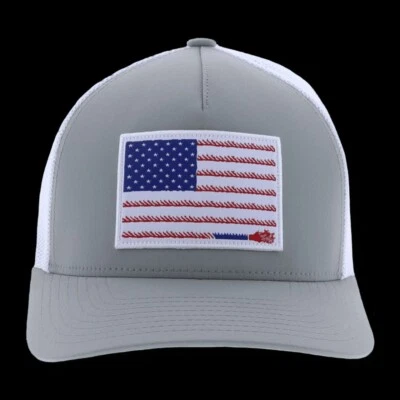 Sombrero ajustado HOOEY Liberty Roper Flexfit (S/M) gris Foto 1 de 4