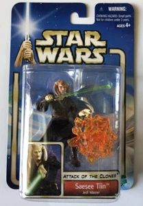 NEW Star Wars AOTC Saesee Tiin Jedi Master Hasbro 2002 #20 - Picture 1 of 4