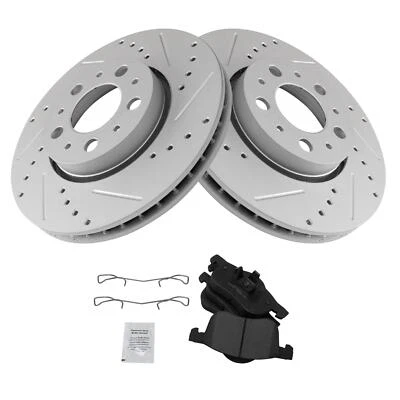 Front Disc Brake Kit for Volvo V70 S60 S80 XC70 2001-2009, 15 in. - Изображение 1 из 4