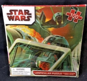 Star Wars Pazzle Lenticular 100 piezas Nuevo 3D Rompecabezas Starfigher - Imagen 1 de 3