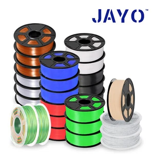 JAYO 3KG 5KG 3D Printer Filament 1.75mm PLA PLA+ SILK PETG 1,1KG Wholesale ABS - Picture 1 of 69