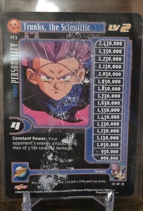 2004 Dragon Ball GT TCG Trunks, the Scientific Lv 2 #273 Baby Saga Personality - Picture 1 of 2