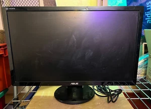 Asus VE278Q 27" 1920 x 1080 VGA DVI DP HDMI Widescreen LED PC Computer Monitor - Picture 1 of 8