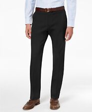 Tommy Hilfiger Modern-fit Th Flex Stretch Comfort Dress Pants 34 X 30 Black