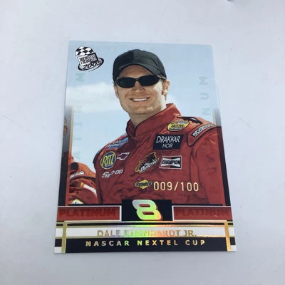 2005 Press Pass Platinum Serial Number Dale Earnhardt Jr #P6 9/100 RARE - Image 1 of 3