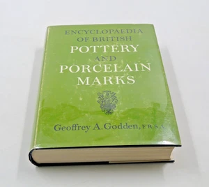 ENCYCLOPAEDIA OF BRITISH POTTERY & PROCELAIN MARKS BY GEOFFREY A. GODDEN HC/DJ - Bild 1 von 18