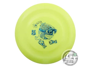 USED Discraft Big Z Banger GT 174g Yellow Blue Cheetah Foil Putter Golf Disc - Picture 1 of 2
