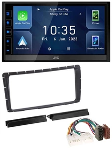 JVC DAB Bluetooth MP3 USB 2DIN Autoradio für Toyota Hilux (ab 2011) - Bild 1 von 9