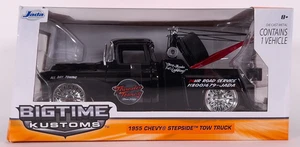 Bigtime Kustoms BTK 1955 Chevy 55 Stepside Tow Truck Wrecker Jada Toys - Picture 1 of 16