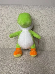 Super Mario World Plush Green Yoshi Soft Toy Stuffed Plush Animal Doll 10" NWT - Picture 1 of 4
