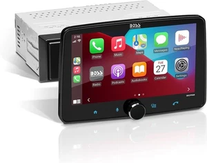 Boss Apple CarPlay Android Auto Bluetooth 8" Monitor Single Din Car Stereo BCPA8 - Picture 1 of 12