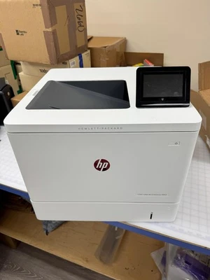 HP M553 Color LaserJet Printer - White - Image 1 of 4