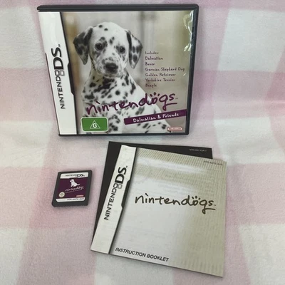 Nintendogs: Dalmatian & Friends Nintendo DS 2006 Complete Cartridge Case Manual - Image 1 of 4