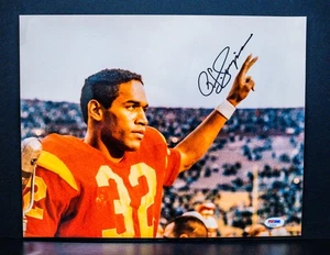 OJ Simpson handsigniertes 11x14 USC Last Game Foto PSA AF62037 - Bild 1 von 7