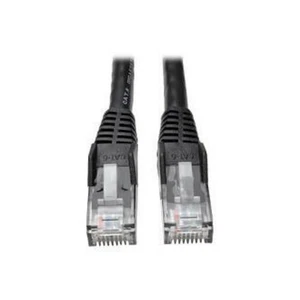 Cable Eaton Cat6 (RJ45 M/M), PoE, negro, 7 pies N201-007-BK - Imagen 1 de 1
