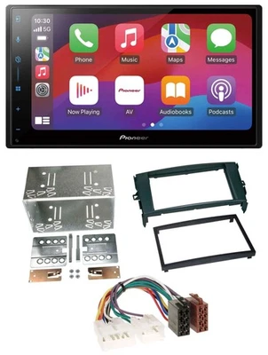 Pioneer DAB USB MP3 Bluetooth 2DIN Autoradio für Toyota Auris 07-12 schwarz - Bild 1 von 4