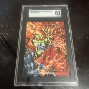 SkyBox Marvel Masterpieces #33 Hobgoblin 1992 SGC 8 - Imagen 1 de 1