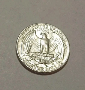 1964 P Washington Quarter Dollar, 90% Silver, Uncertified, NR. Lot #168 - Picture 1 of 13