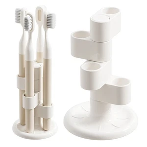 2Pcs Funny Makeup Brush Shelf Toothbrush Storage Rack Office/School Supplies - Picture 1 of 12