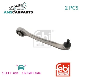 LH RH TRACK CONTROL ARM PAIR UPPER FRONT 32319 FEBI BILSTEIN 2PCS NEW - Picture 1 of 5