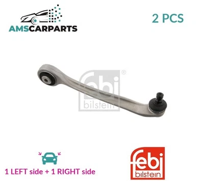 LH RH TRACK CONTROL ARM PAIR UPPER FRONT 32319 FEBI BILSTEIN 2PCS NEW - Image 1 of 4