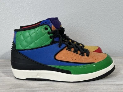 Nike Air Jordan 2 II Women’s Size 8.5 Rivals Multicolor Retro NWOB - Image 1 of 4