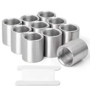 10 PIEZAS 304 Acero Inoxidable Fundido Tubería, Acoplamiento, 1/4" x 1/4" NPT Hembra... - Imagen 1 de 7