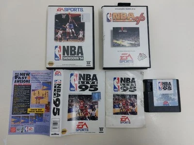NBA Live 96, NBA Showdown 94 e in omaggio NBA Live 95 per Sega Megadrive - Immagine 1 di 4
