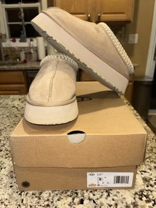 UGG Tazz Platform Slipper Sand Women’s Size 8 Great Condition - Picture 1 of 8
