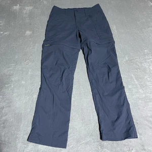 REI Coop Pants Girls Medium Blue Cargo Convertible Outdoor Hiking Nylon Stretch - Picture 1 of 5