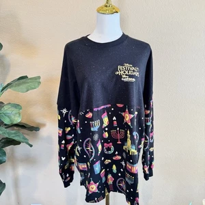 Disney Spirit Jersey CA Adventure Festival Of The Holidays 2022 Sz M Sweatshirt - Picture 1 of 12