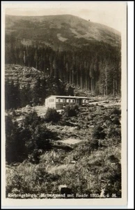 Riesengebirge Schlesien AK ~1930 Melzergrund Baude vom Kunstverlag Robert Hügel - Picture 1 of 1