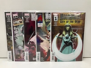 Cómics de Marvel de Moon Knight: City of the Dead #1-5 ejecución completa - Imagen 1 de 1