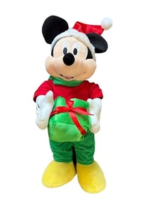 Weihnachten Urlaub Disney 24 Zoll Mickey Mouse mit Geschenk Veranda Plüsch Greeter - Bild 1 von 3