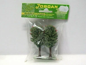 Jordan Nr8a N scale 2 X 7cm FLOWERING TREES New - Picture 1 of 3