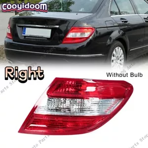 Right Rear Tail Light cover For Mercedes Benz W204 C280 C300 2007-2010 Stop Lamp - Picture 1 of 16