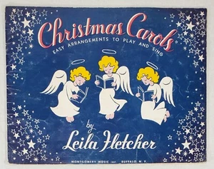 WEIHNACHTSLIEDER einfache Arrangements zum Spielen und Singen von Leila Fletcher (1953, PB) - Bild 1 von 8