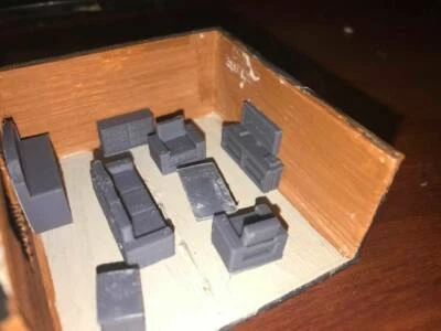 Ho 1/87 Scale Modern Living Room Furniture Set  - Image 1 of 4